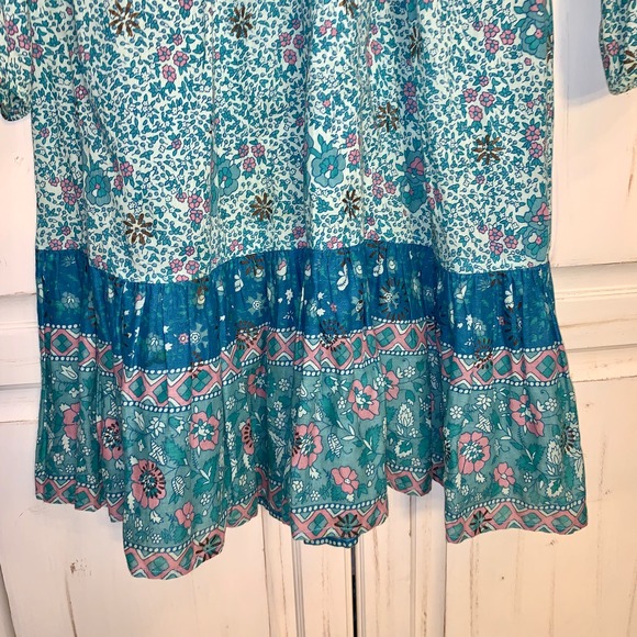 90’s STELLA FOREST COTTON HIPPIE INDIA DRESS - Picture 4 of 6
